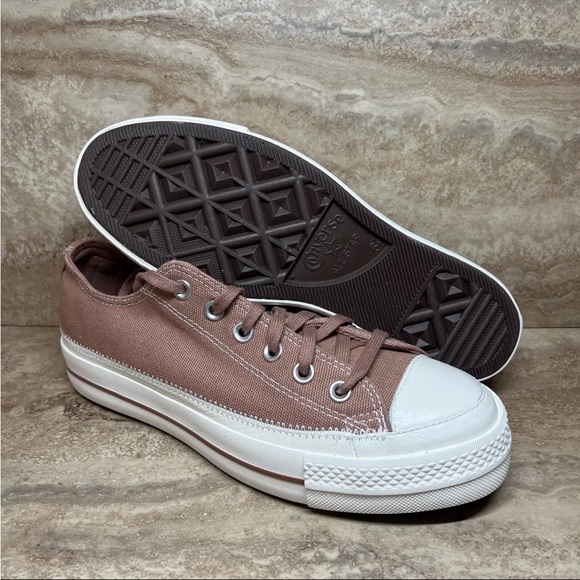 Converse Women Chuck Taylor All Star Lift Platform Low Clay Pot Size 8.5 - Picture 7 of 7